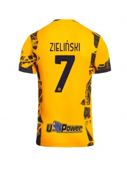 Inter Milan Piotr Zielinski #7 Ausweichtrikot 2024-25 Kurzarm